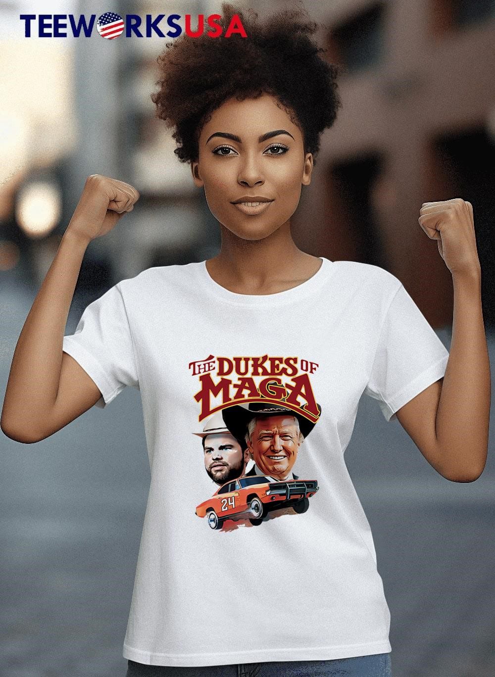 the-dukes-of-maga-car-24-women-t-shirt The Dukes Of Maga Car 24 women-t-shirt