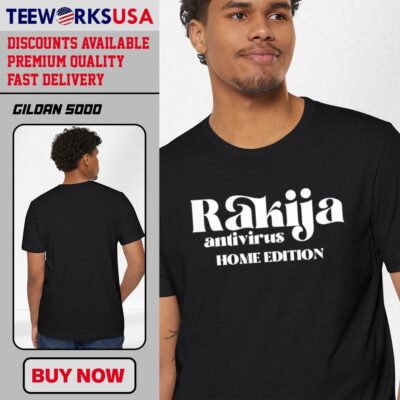 Rakija Antivirus Home Edition design trend shirt