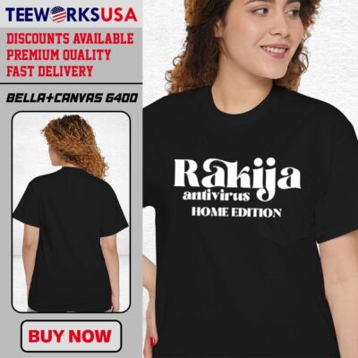 Rakija Antivirus Home Edition design trend classic-women-t-shirt