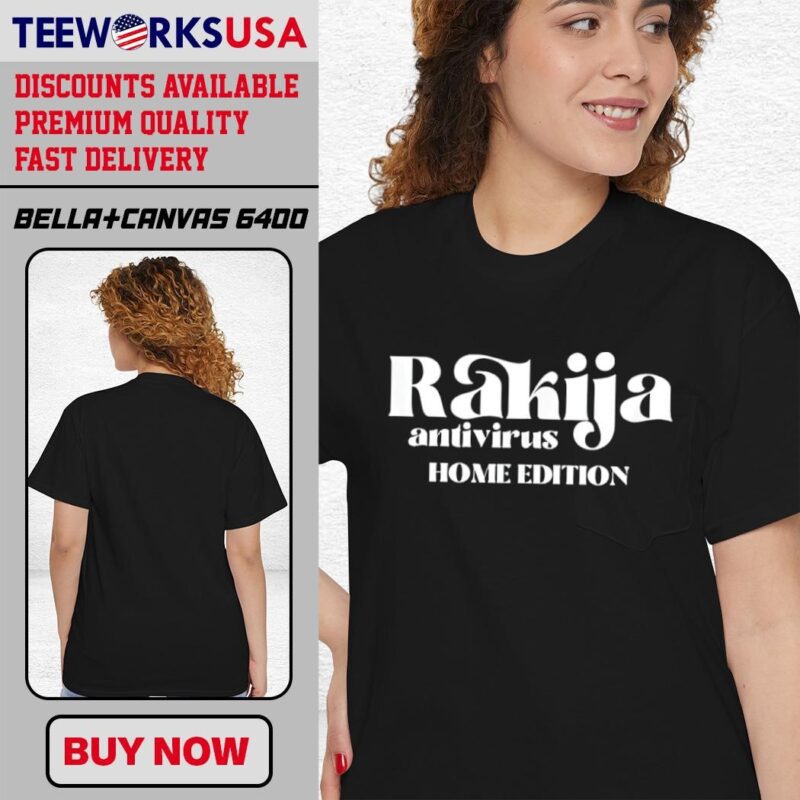 Rakija Antivirus Home Edition design trend classic-women-t-shirt