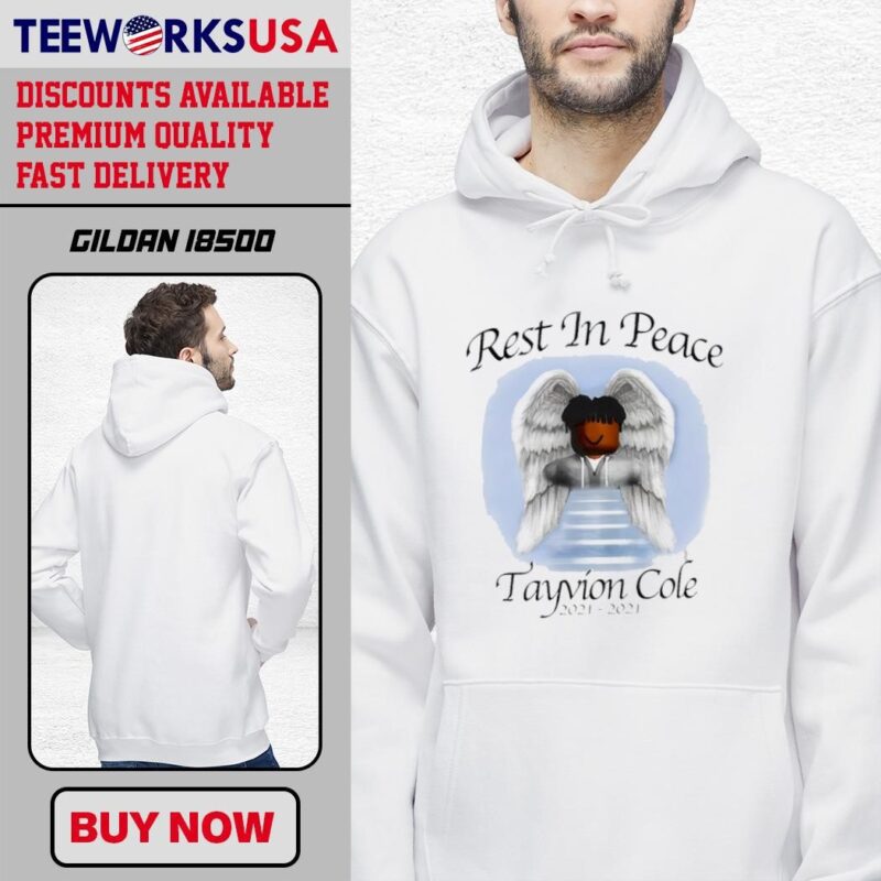 Rest In Peace Tayvion Cole 2021 Wings hoodie