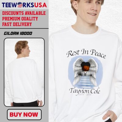 Rest In Peace Tayvion Cole 2021 Wings unisex-sweatshirt