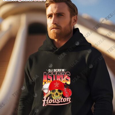Houston Astros DJ Screw Skull Collection 2024 hoodie