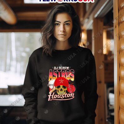 Houston Astros DJ Screw Skull Collection 2024 sweater