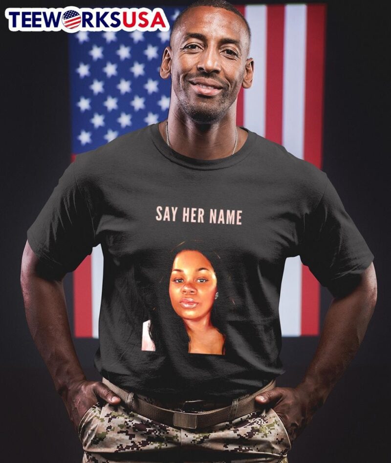 Sonya Massey say her name shirt