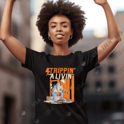Strippin For A Livin women-t-shirt
