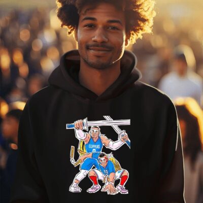 Russell Westbrook and Kylian Mbappe Ninja Turtles hoodie