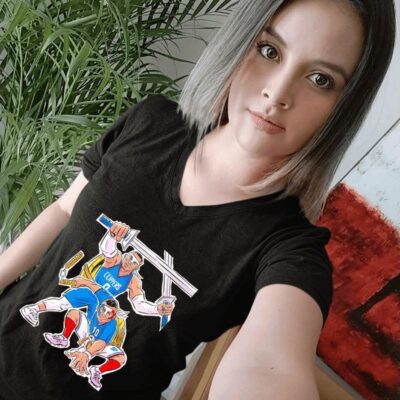 Russell Westbrook and Kylian Mbappe Ninja Turtles women-t-shirt