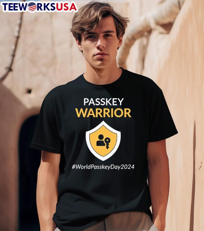 Passkey Warrior world passkey day 2024 shirt