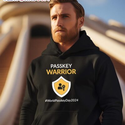 Passkey Warrior world passkey day 2024 hoodie