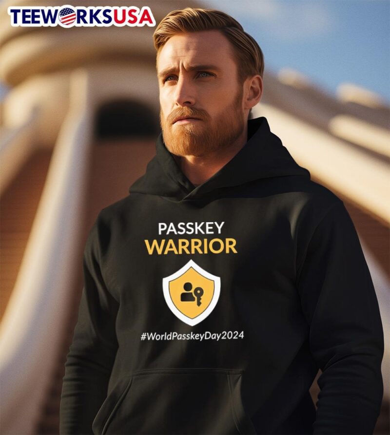 Passkey Warrior world passkey day 2024 hoodie