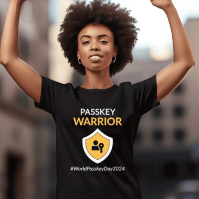 Passkey Warrior world passkey day 2024 women-t-shirt