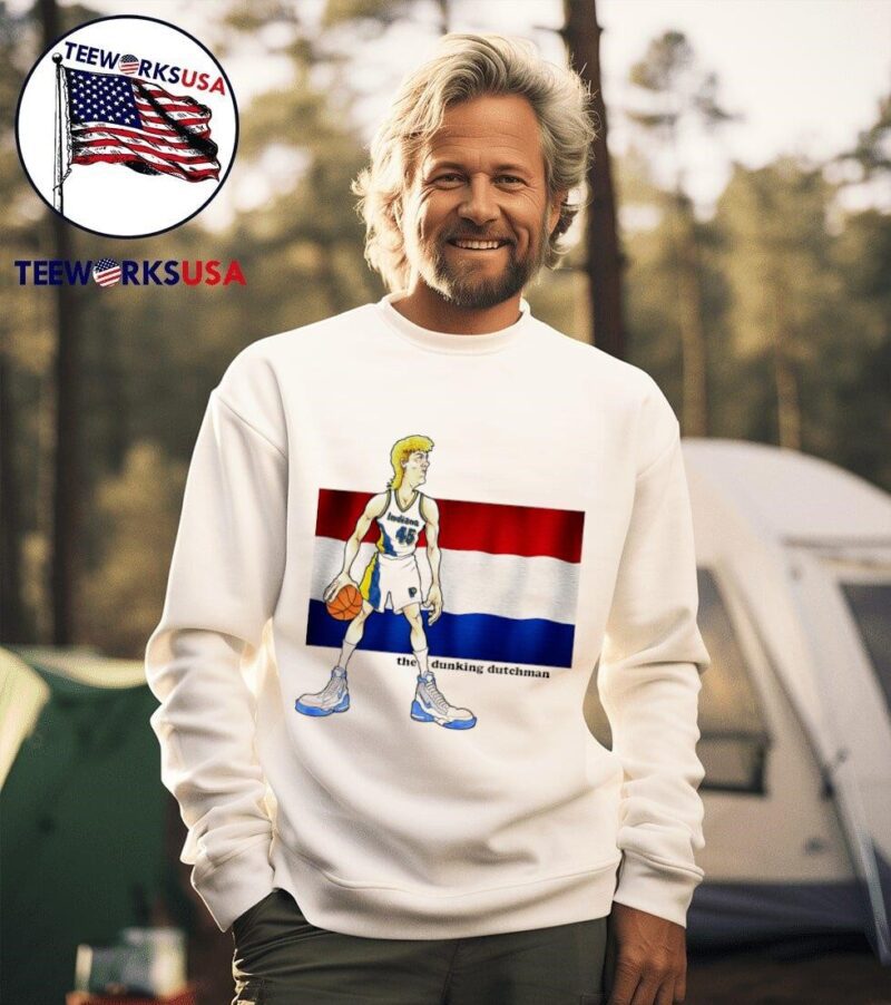 Rik Smits the Dunking Dutchman Indiana Pacers sweater