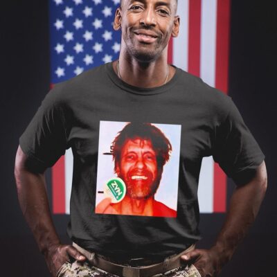 Ted KacZYNski smiling photo shirt