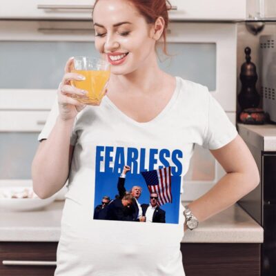 Donald Trump fearless women-t-shirt