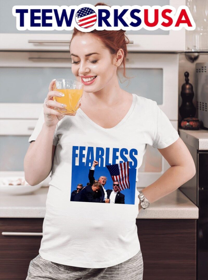 Donald Trump fearless women-t-shirt