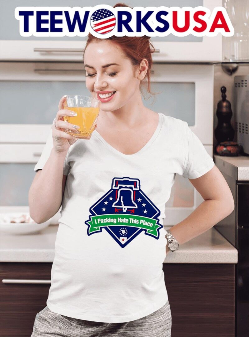 Philadelphia Phillies Alec Bohm I fucking hate this place women-t-shirt