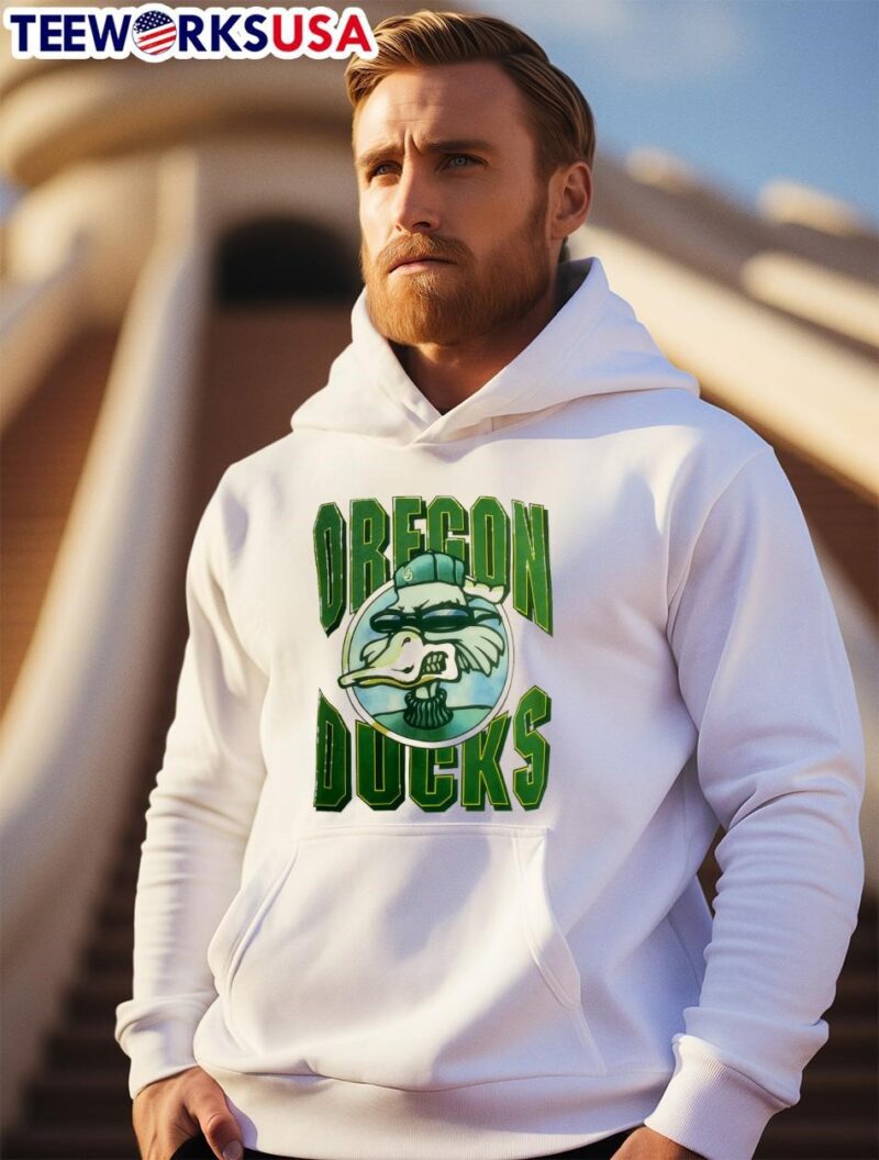 Oregon Ducks funny cartoon hoodie