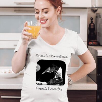 Donald Trump heroes get remembered legends never die women-t-shirt