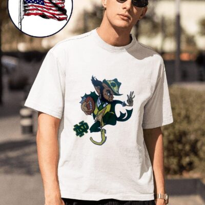 Notre Dame Fighting Irish and Usc Trojans Mascot shirt