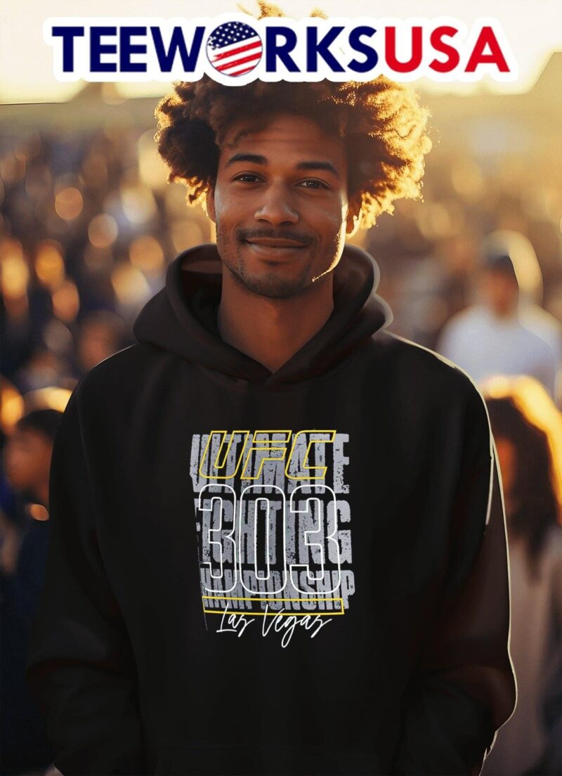 UFC 303 MMA ultimate fighting championship hoodie
