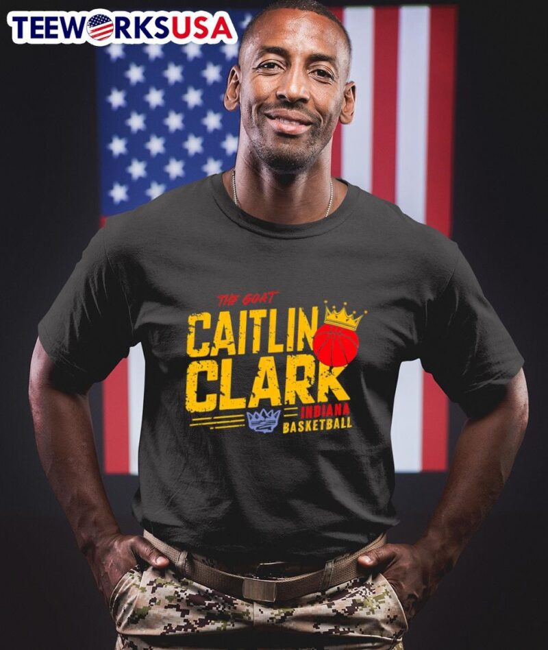 The goat Caitlin Clark Indiana Fever basketball shirt