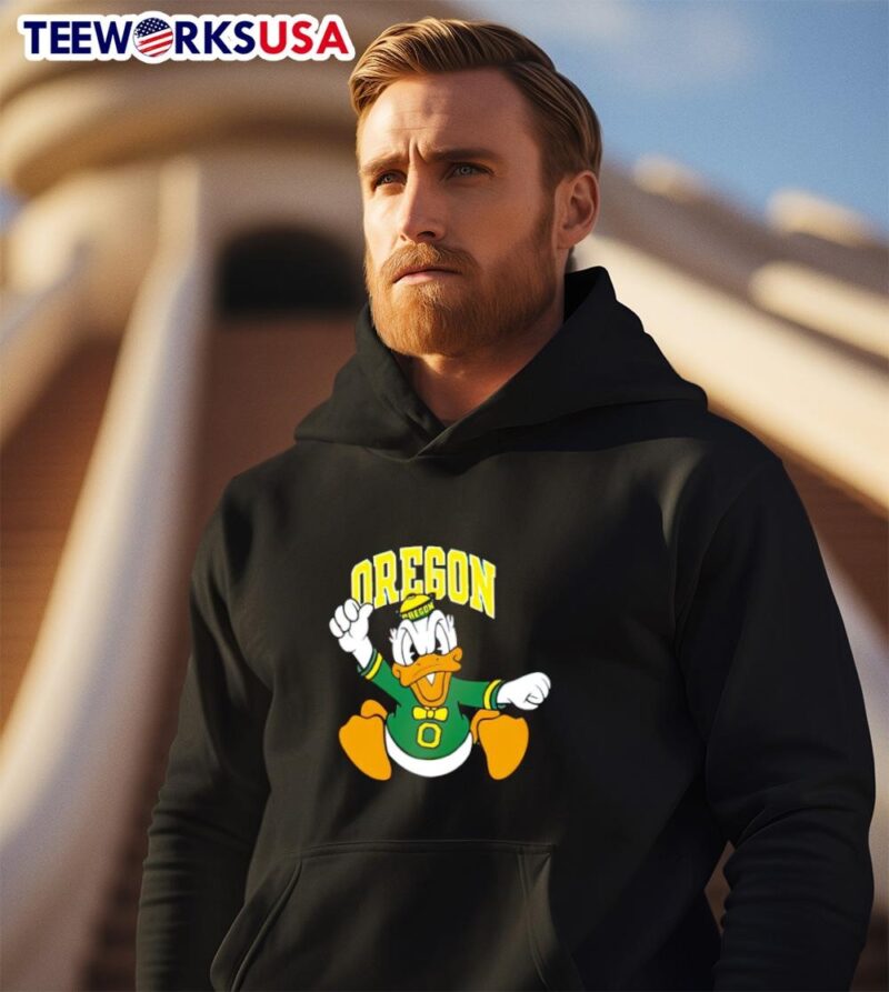 Oregon Ducks football Donald Duck hoodie