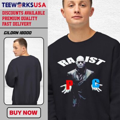 Racist Rapist PC trending fashion styles shirt black-unisex-sweatshirt