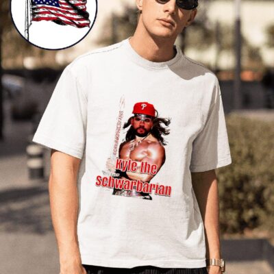 Philadelpia Phillies Kyle Schwarber Kyle the schwarbarian meme shirt