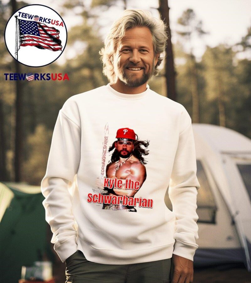 Philadelpia Phillies Kyle Schwarber Kyle the schwarbarian meme sweater