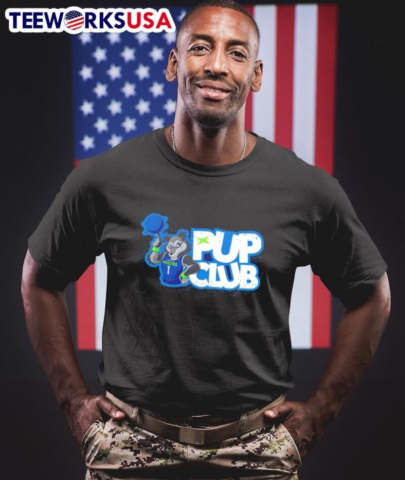 Iowa Wolves Pub club mascot shirt