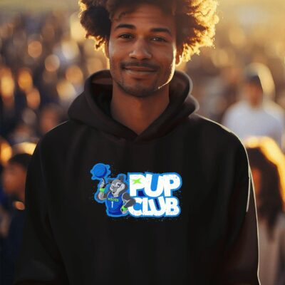 Iowa Wolves Pub club mascot hoodie