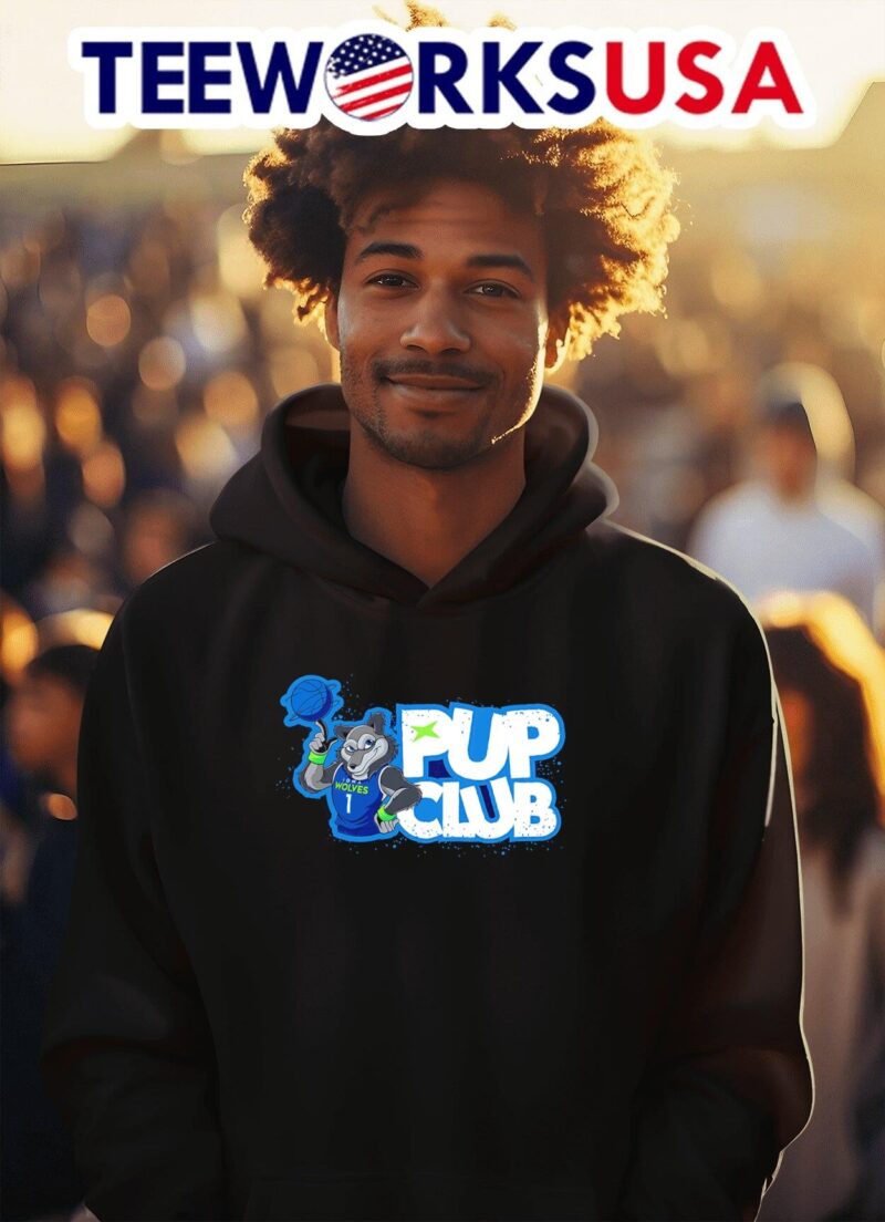 Iowa Wolves Pub club mascot hoodie