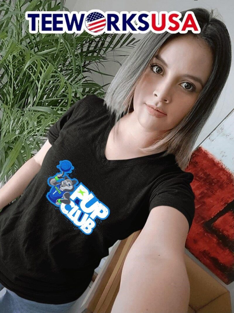 Iowa Wolves Pub club mascot women-t-shirt