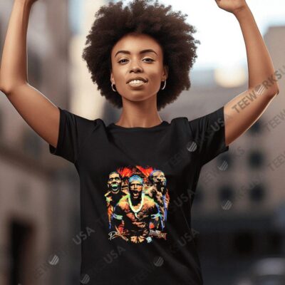 UFC Alex Pereira scream graphic retro women-t-shirt