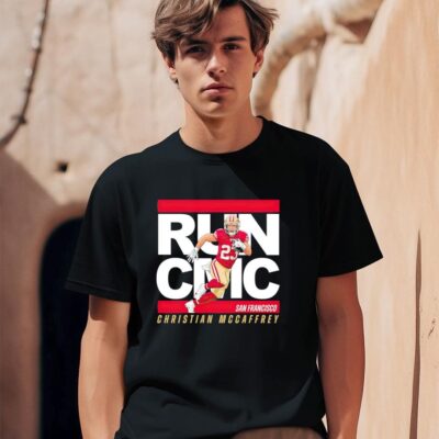 RUN CMC San Francisco Christian Mccaffrey  23 shirt