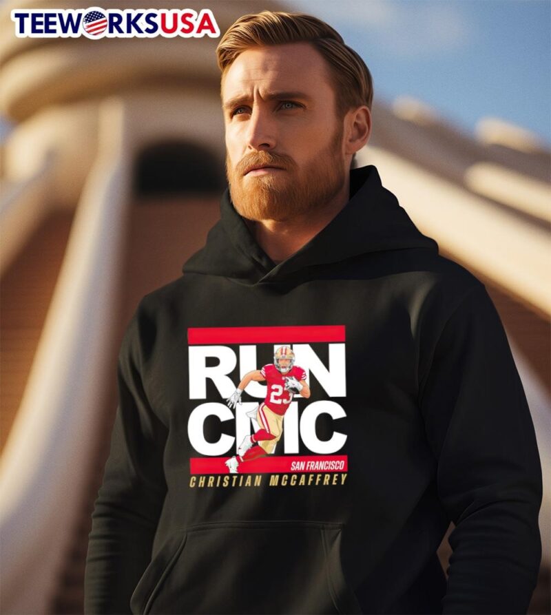 RUN CMC San Francisco Christian Mccaffrey  23 hoodie