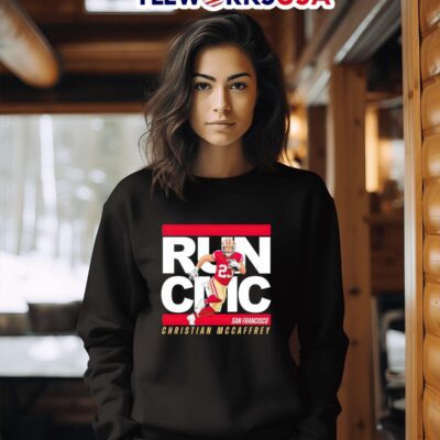 RUN CMC San Francisco Christian Mccaffrey  23 sweater