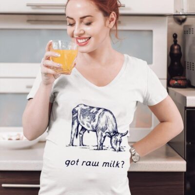 Turning Point USA got raw milk women-t-shirt