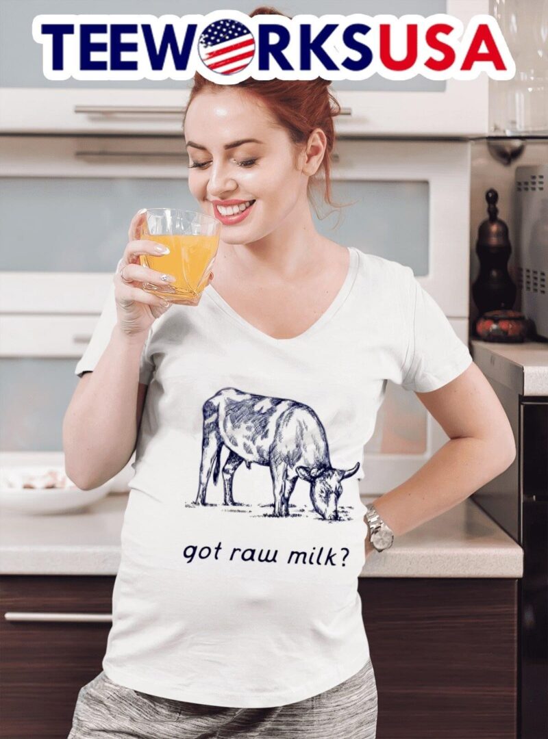 Turning Point USA got raw milk women-t-shirt