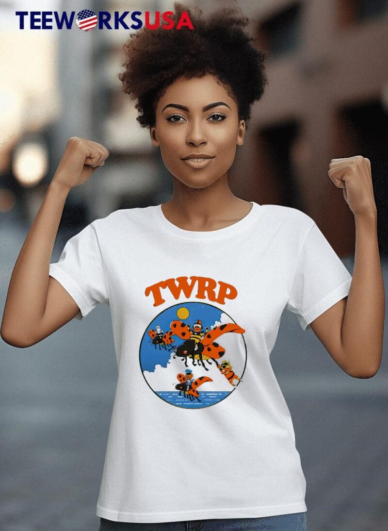 Twrp Band Ladybug women-t-shirt
