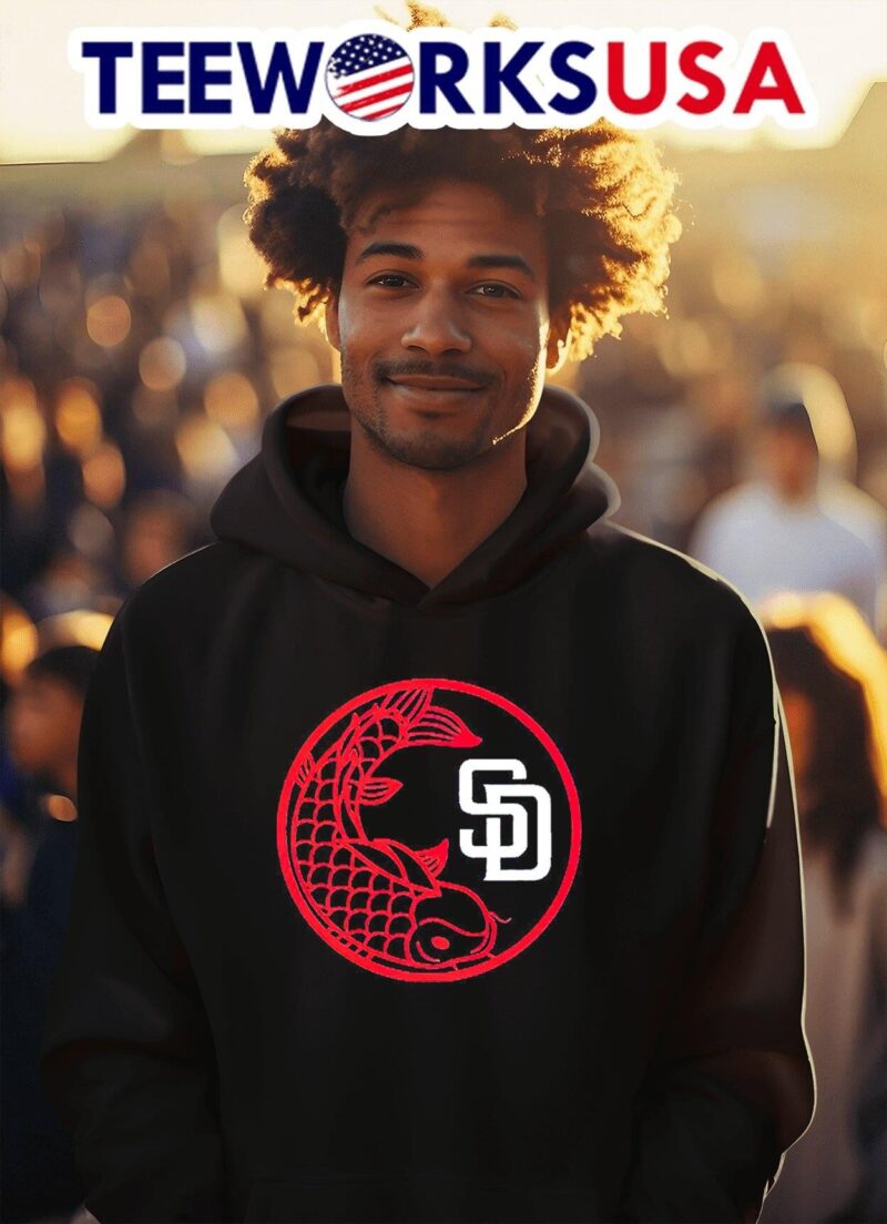 San Diego Padres theme game hoodie