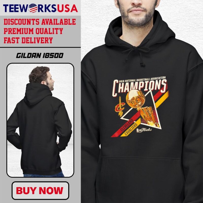 Cleveland Cavaliers 2016 national basketball association champions black-hoodie