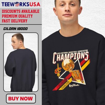 Cleveland Cavaliers 2016 national basketball association champions black-unisex-sweatshirt
