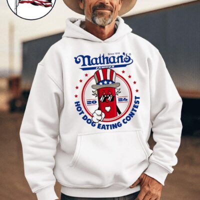 Nathan’s famous hot dog eating contest 2024 hoodie
