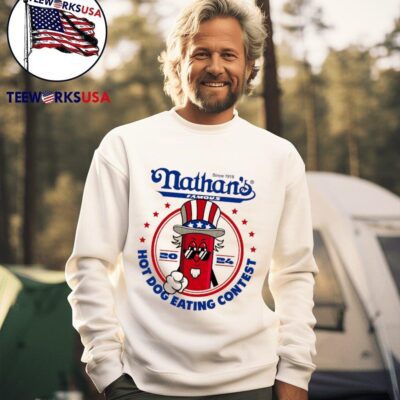 Nathan’s famous hot dog eating contest 2024 sweater