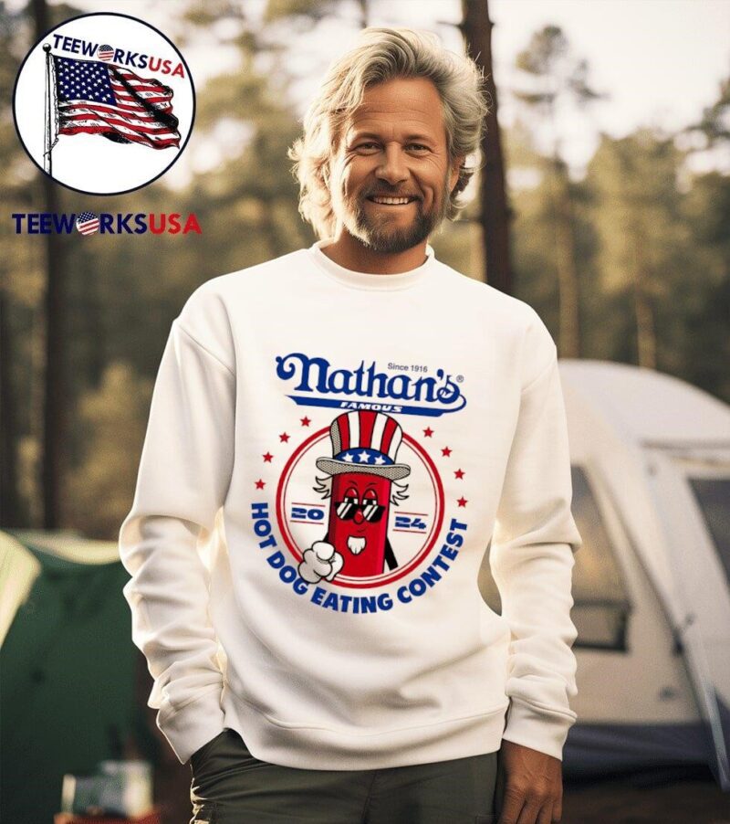 Nathan’s famous hot dog eating contest 2024 sweater