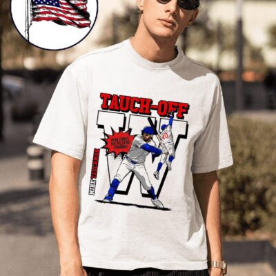 Chicago Cubs Mike Tauchman tauch-off here comes the Palatine pounder shirt