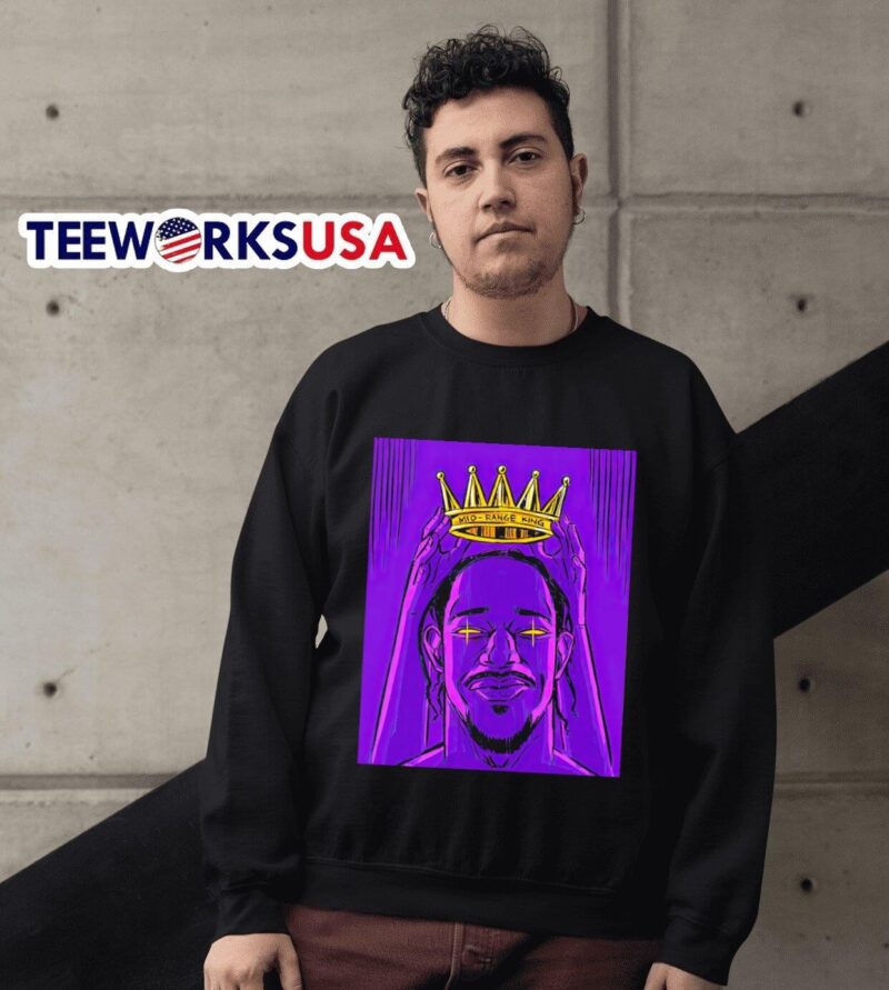 Sacramento Kings DeMar DeRozan mid-range king sweater