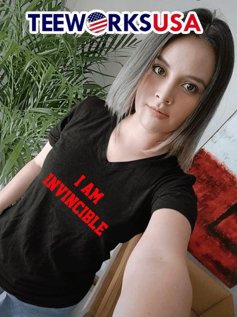 Tommy Invincible I am invincible women-t-shirt
